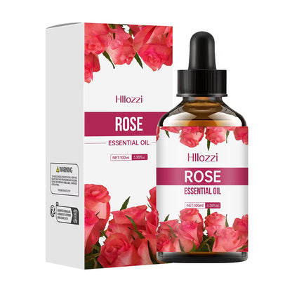 Rose Essential Oil Face and Body Skin Care Essential Oil Moisturizing Massage Essential Oil