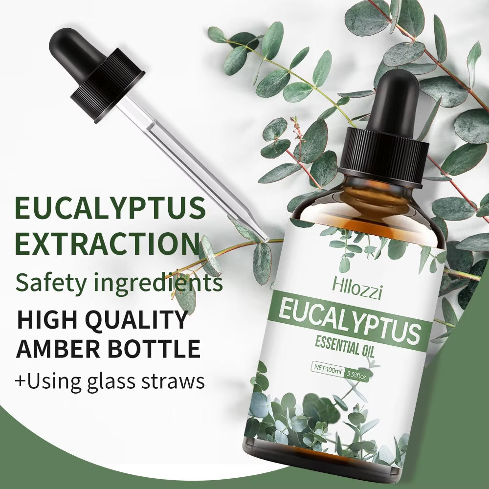 Eucalyptus Plant Essential Oil Face and Body Skin Care Essential Oil Moisturizing Moisturizing Massage Essential Oil